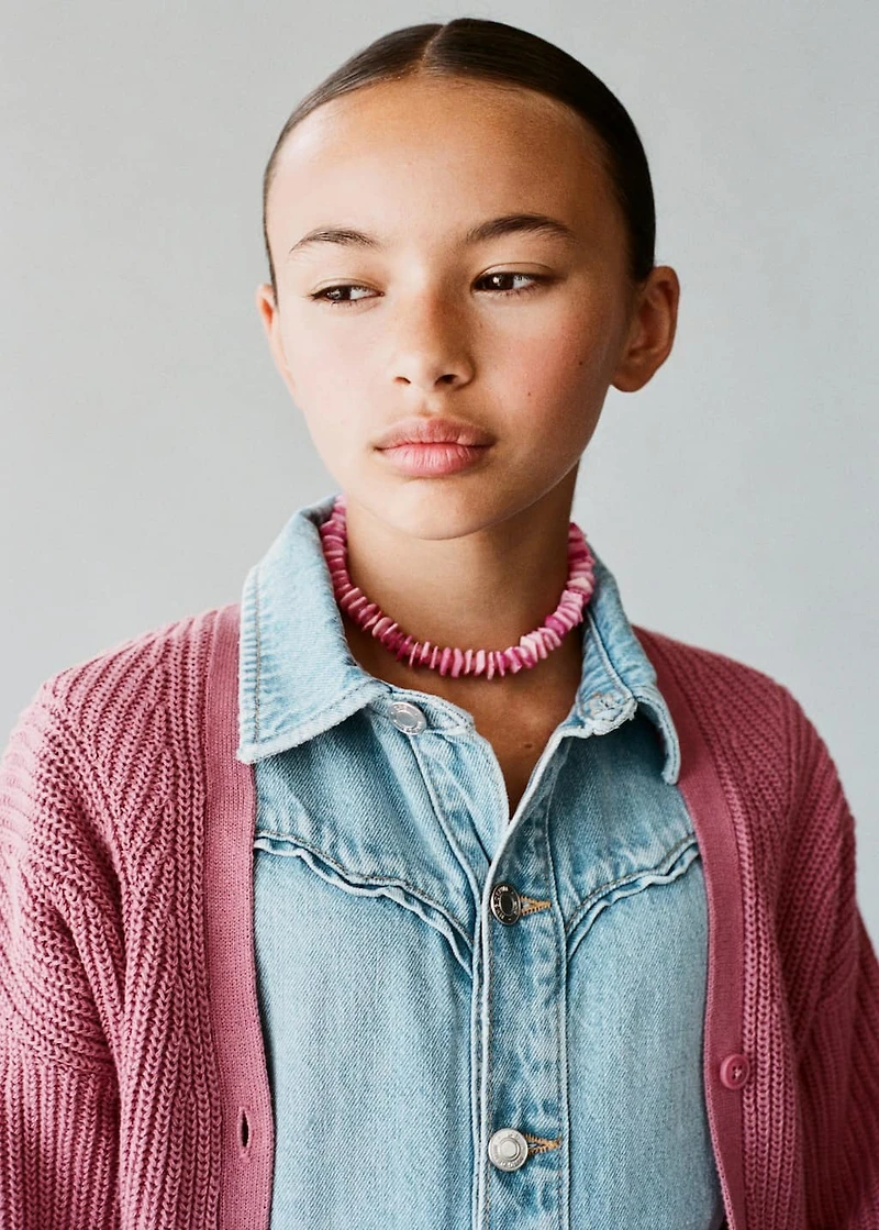 Mixed bead necklace