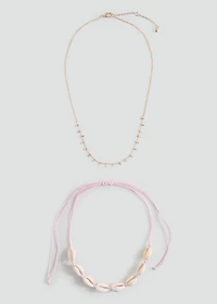 2 pack of necklaces