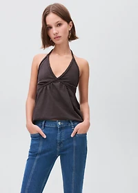 Flared jeans with stars