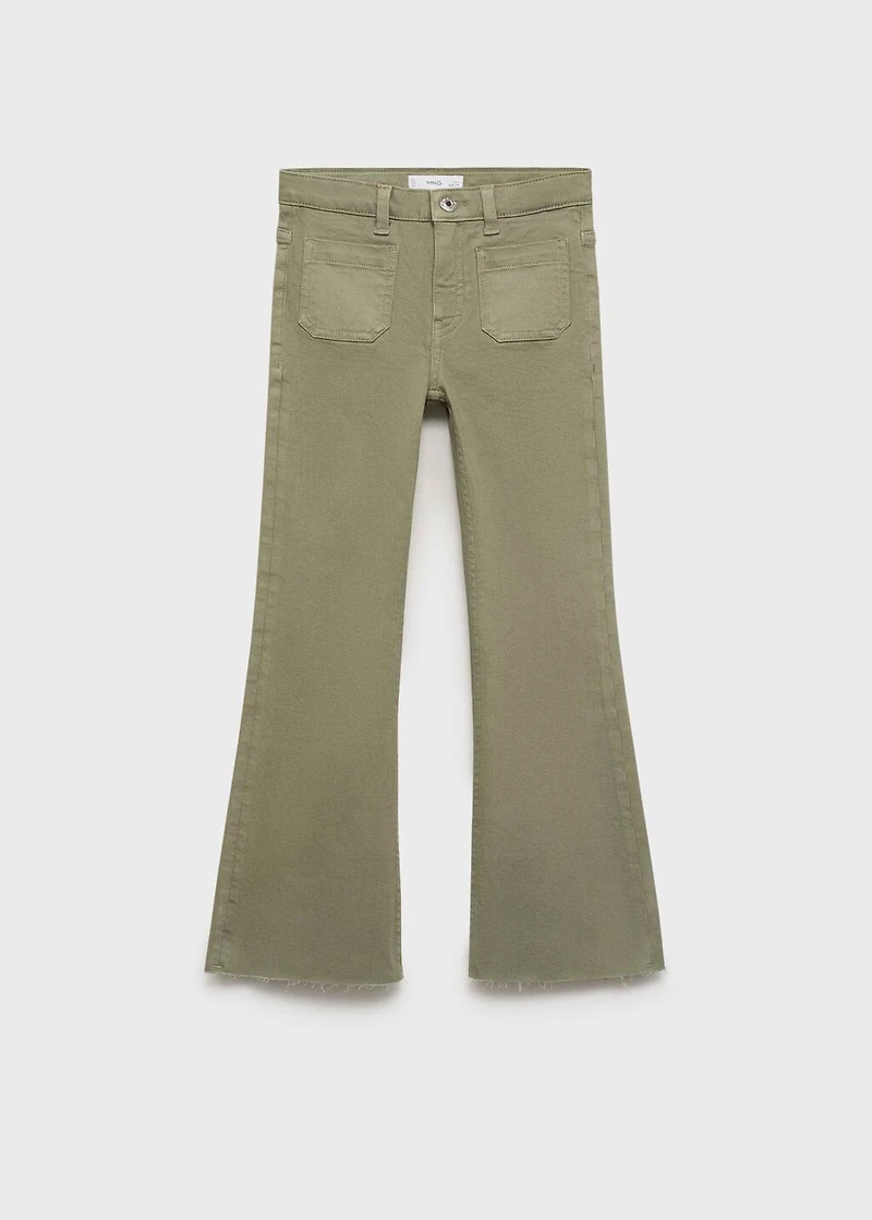 Flared jeans