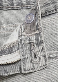 Jeans culotte mid-waist comfort