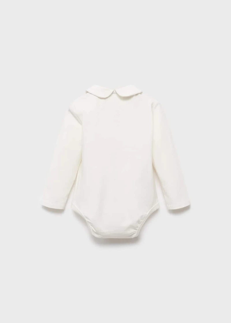 Polo-neck body with pocket