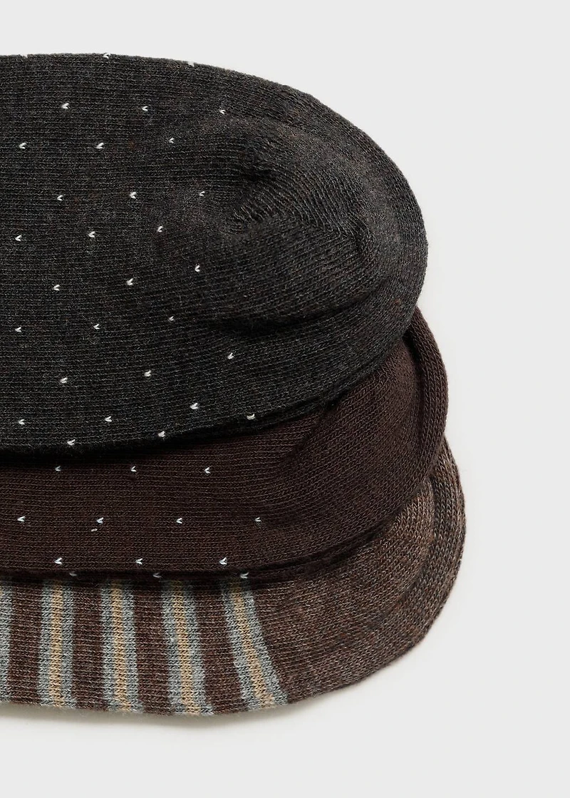 3 pack mixed socks