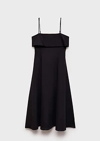 Flared cotton dress