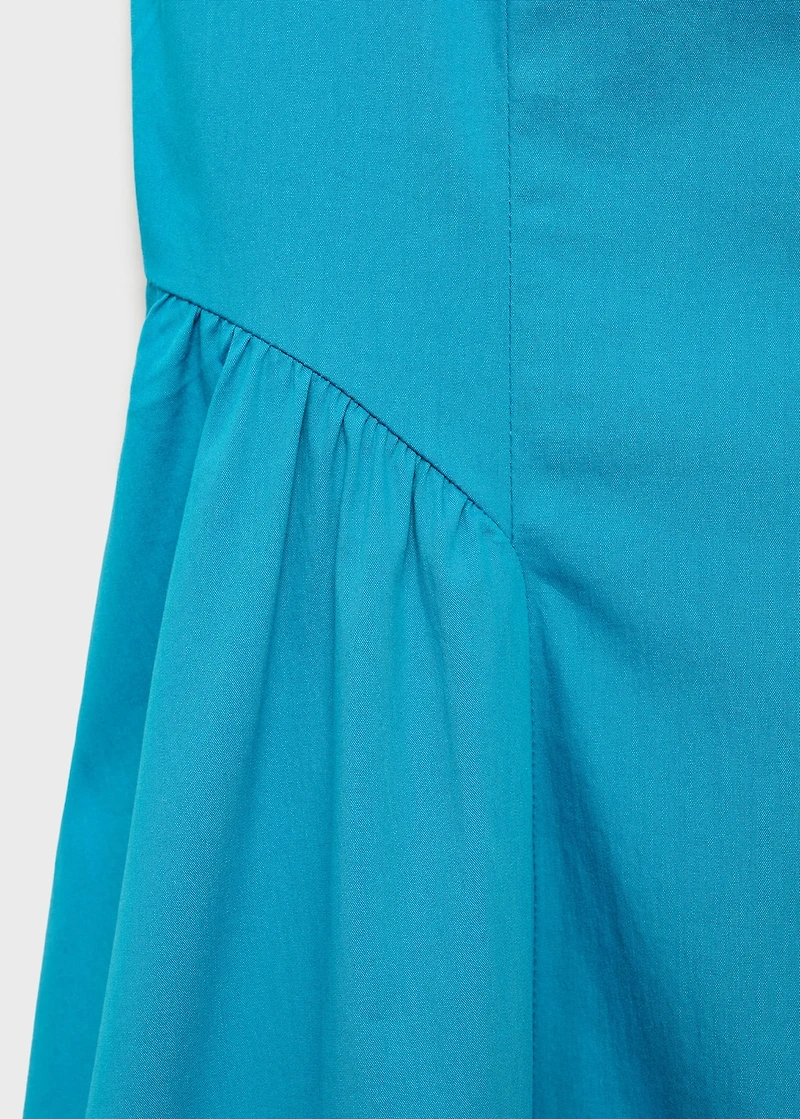 Flared midi-dress