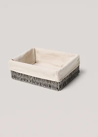 Large rectangular paper basket