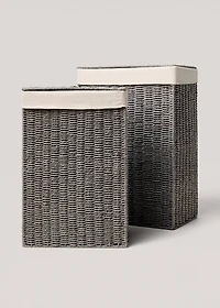 Medium paper laundry basket