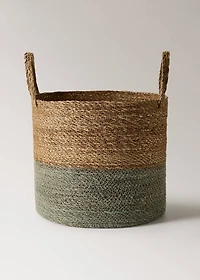Bicolor seagrass basket