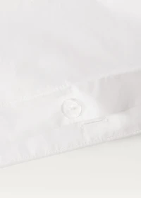 300-thread count cotton percale duvet cover for cm bed