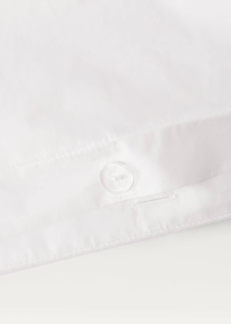 300-thread count cotton percale duvet cover for 135/140 cm bed