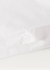 300-thread count cotton percale duvet cover for 150/160 cm bed