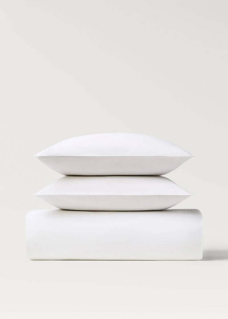 500-thread cotton percale duvet cover for 150/160cm bed