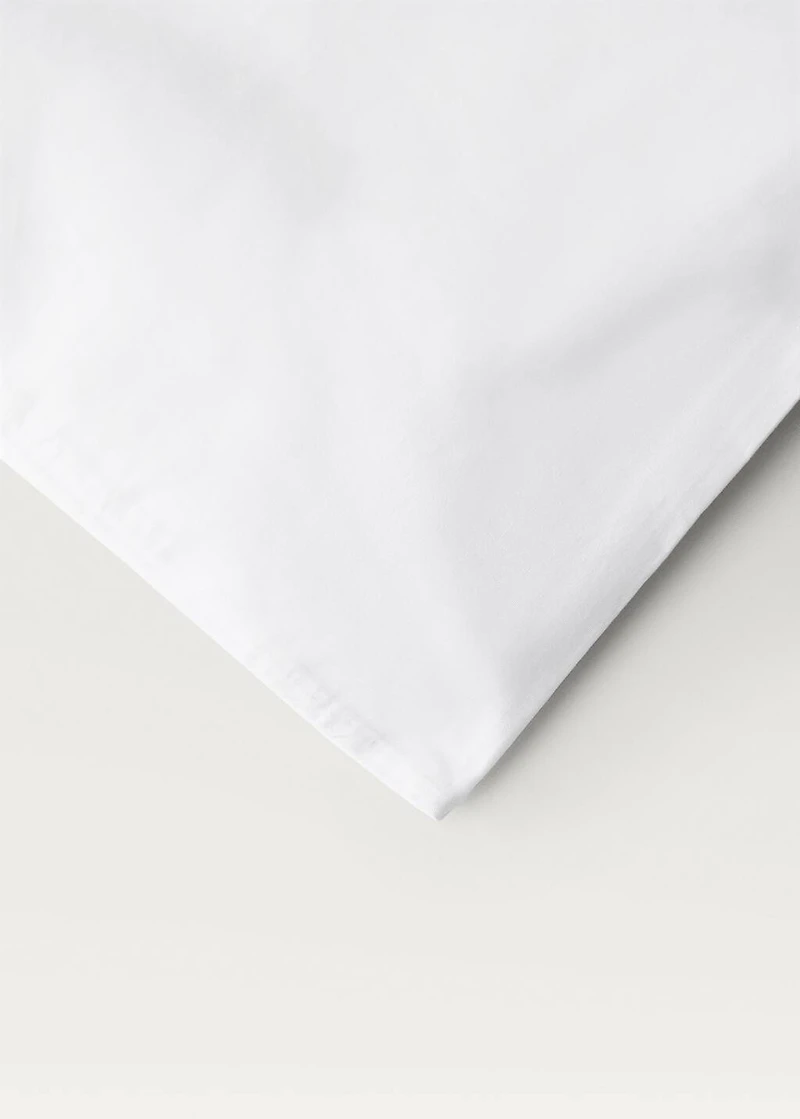500-thread cotton percale duvet cover for 90 cm bed
