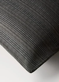 Percale cotton tailored-print duvet cover for cm bed