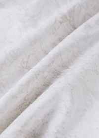Percale cotton duvet cover with blurred floral print for cm bed