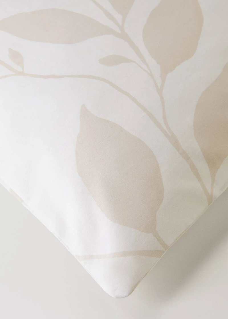 200-thread count percale cotton floral-print duvet cover for cm bed