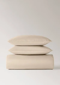 600-thread satin cotton duvet cover for 200 cm bed