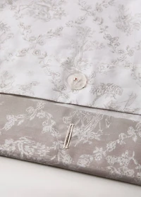 Toile de Jouy percale cotton duvet cover for 90 cm bed