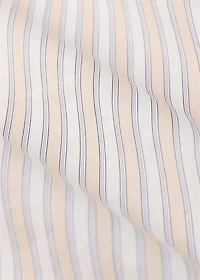 Percale cotton fine-striped children's duvet cover for 135/140 cm bed