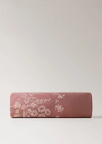 Percale cotton floral-print duvet cover for cm bed