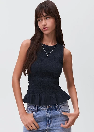 Ruffled top