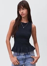 Ruffled top
