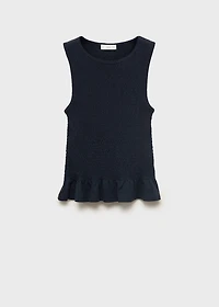 Ruffled top