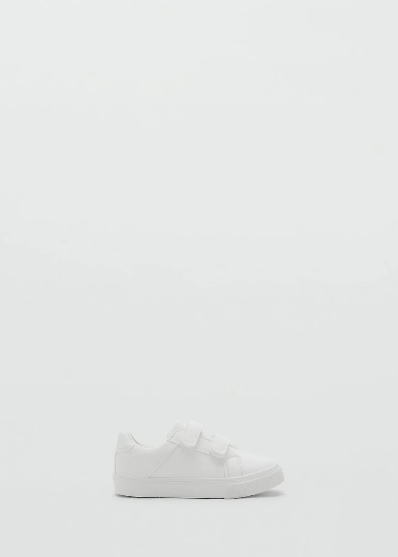 Velcro fastening sneakers