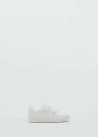 Velcro fastening sneakers