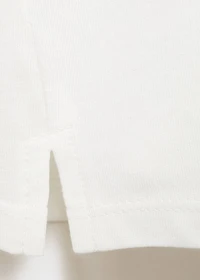 Embroidered cotton T-shirt