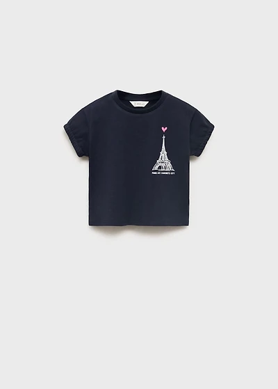 Message heart T-shirt