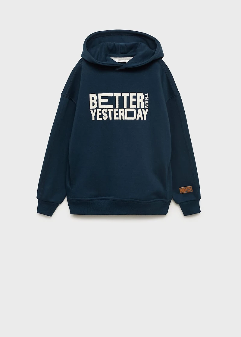 Printed hoodie