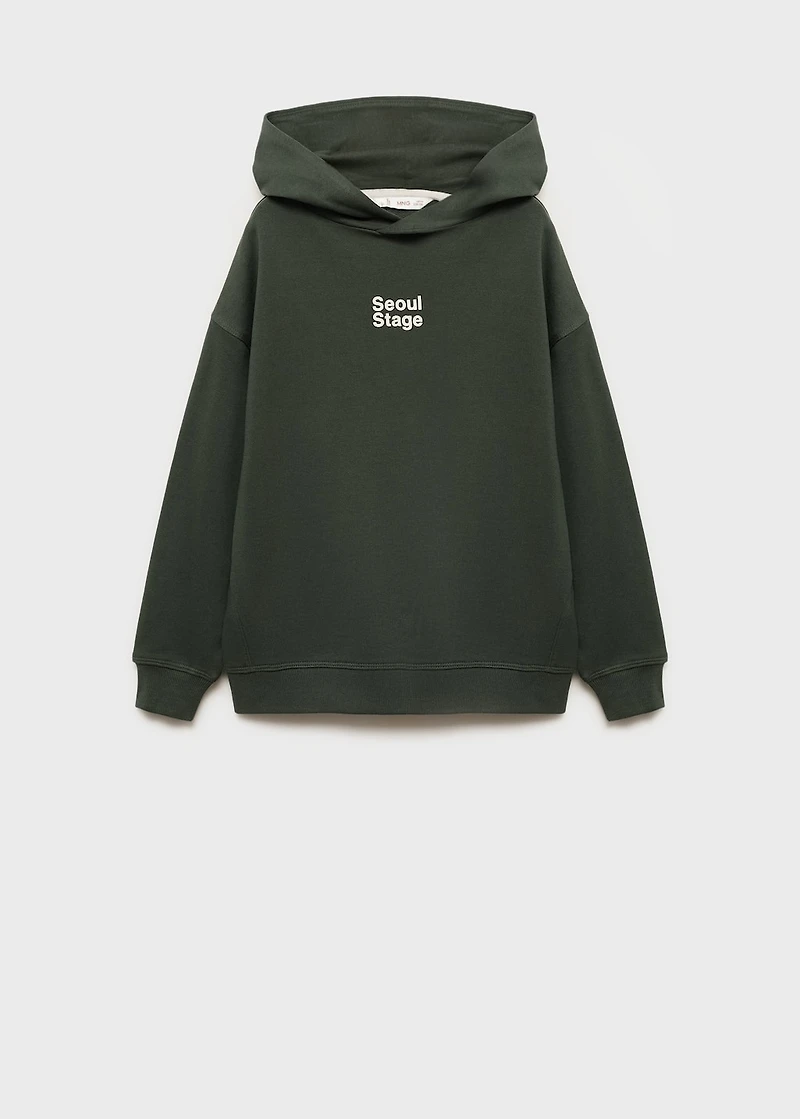 Printed hoodie