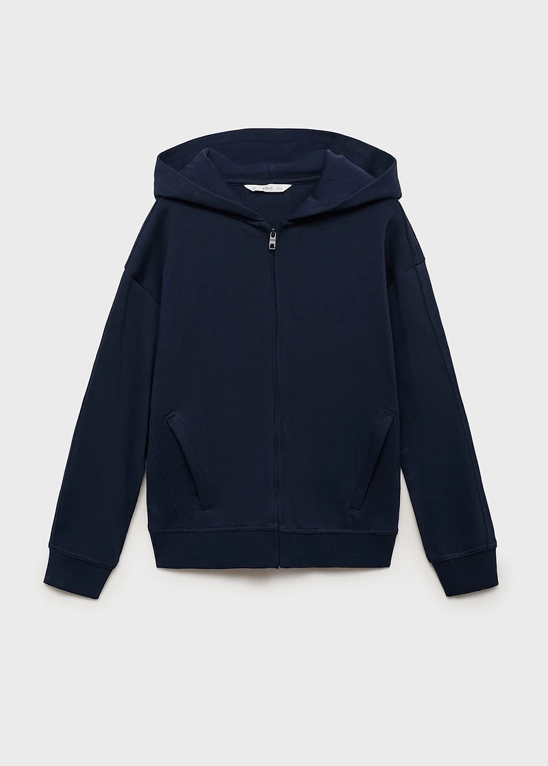 Zipped hoodie