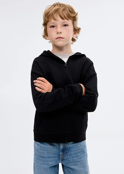 Zipped hoodie