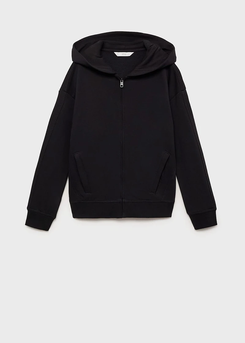 Zipped hoodie