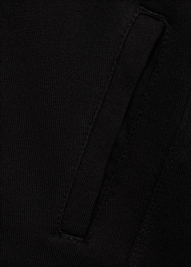 Zipped hoodie