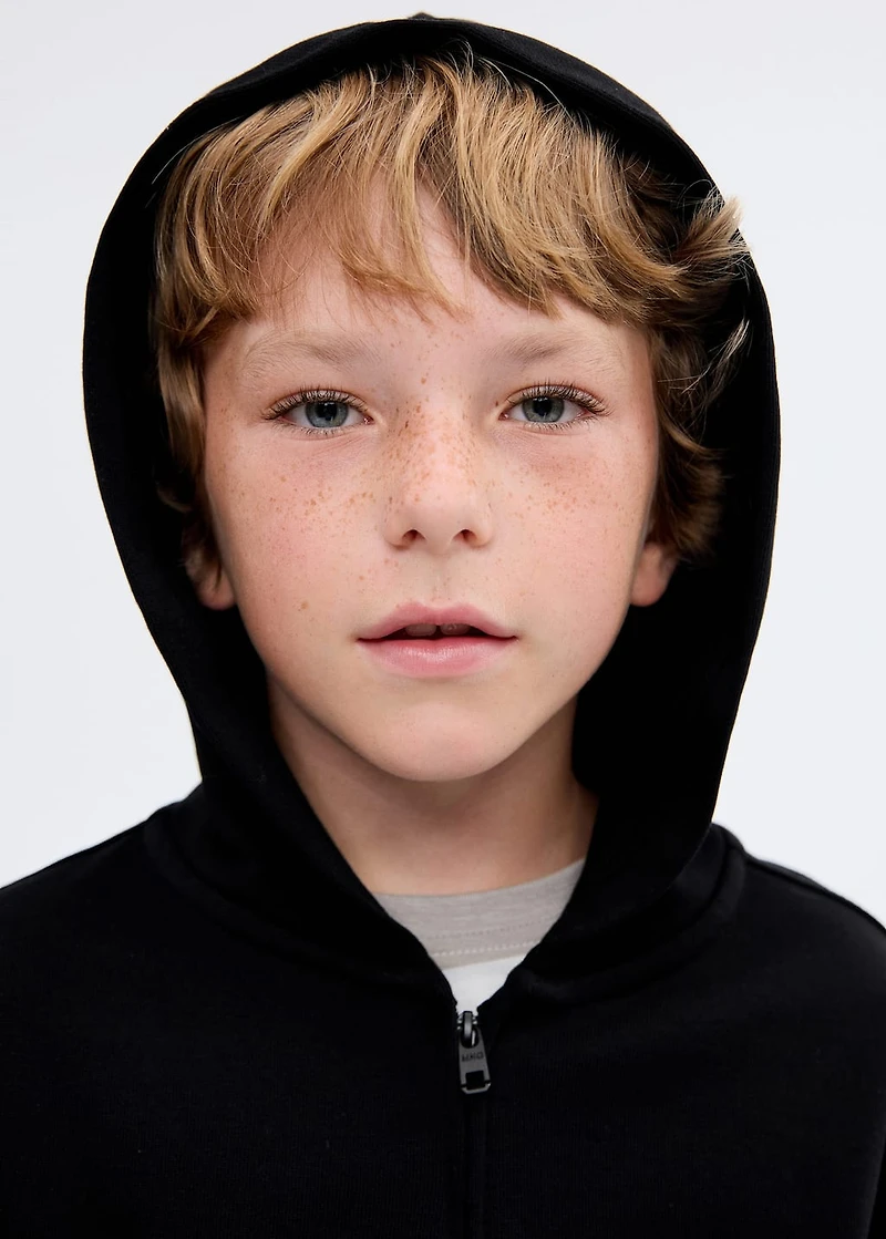 Zipped hoodie