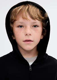 Zipped hoodie