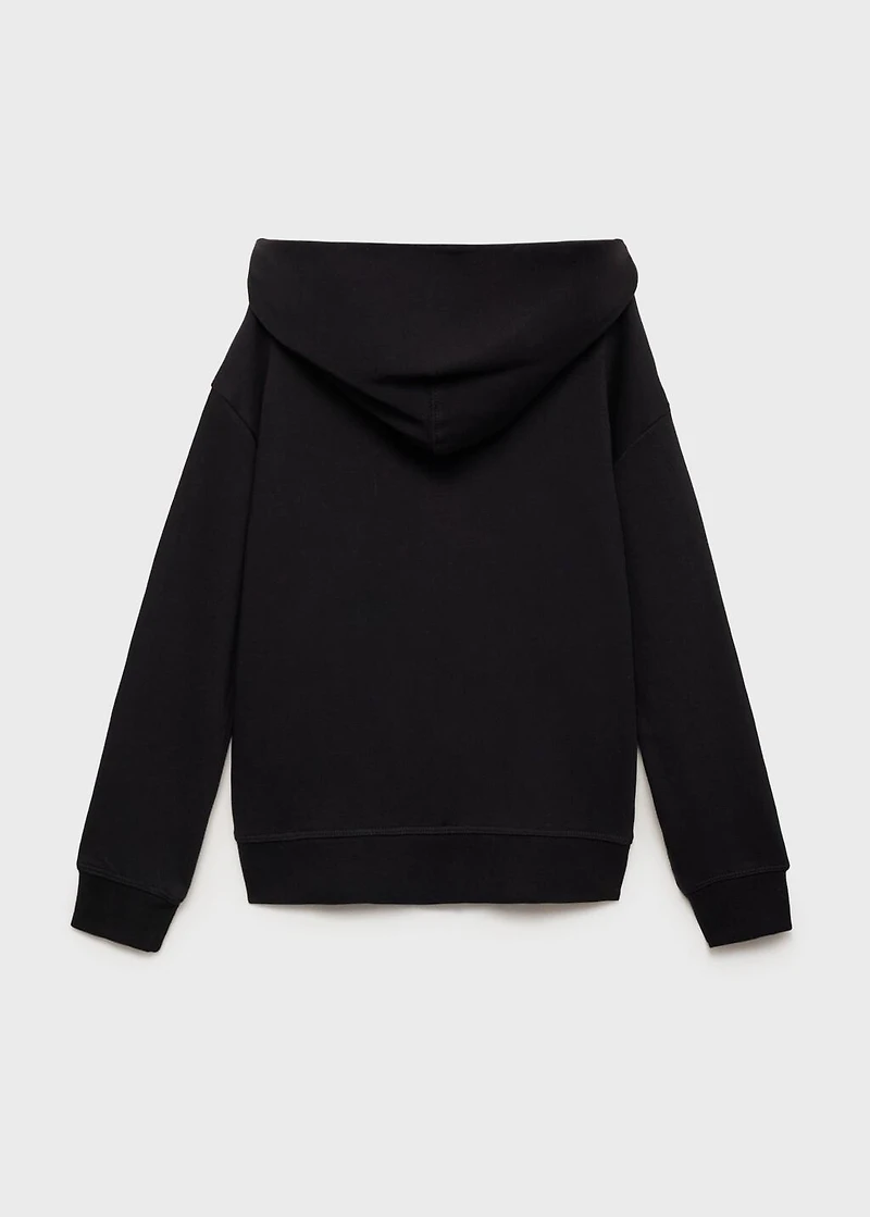 Zipped hoodie