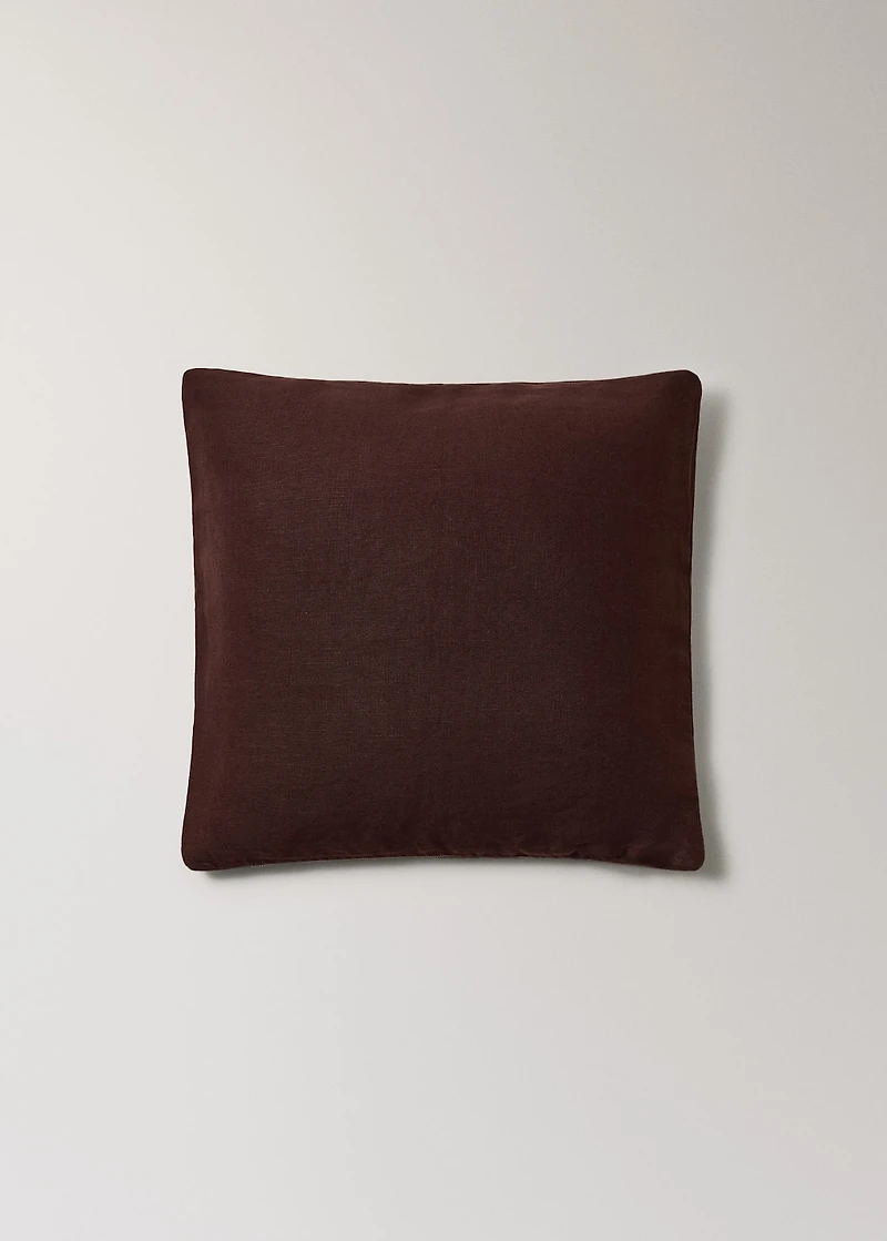 Linen striped cushion cover 50x50 cm
