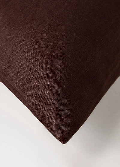 Linen striped cushion cover 50x50 cm