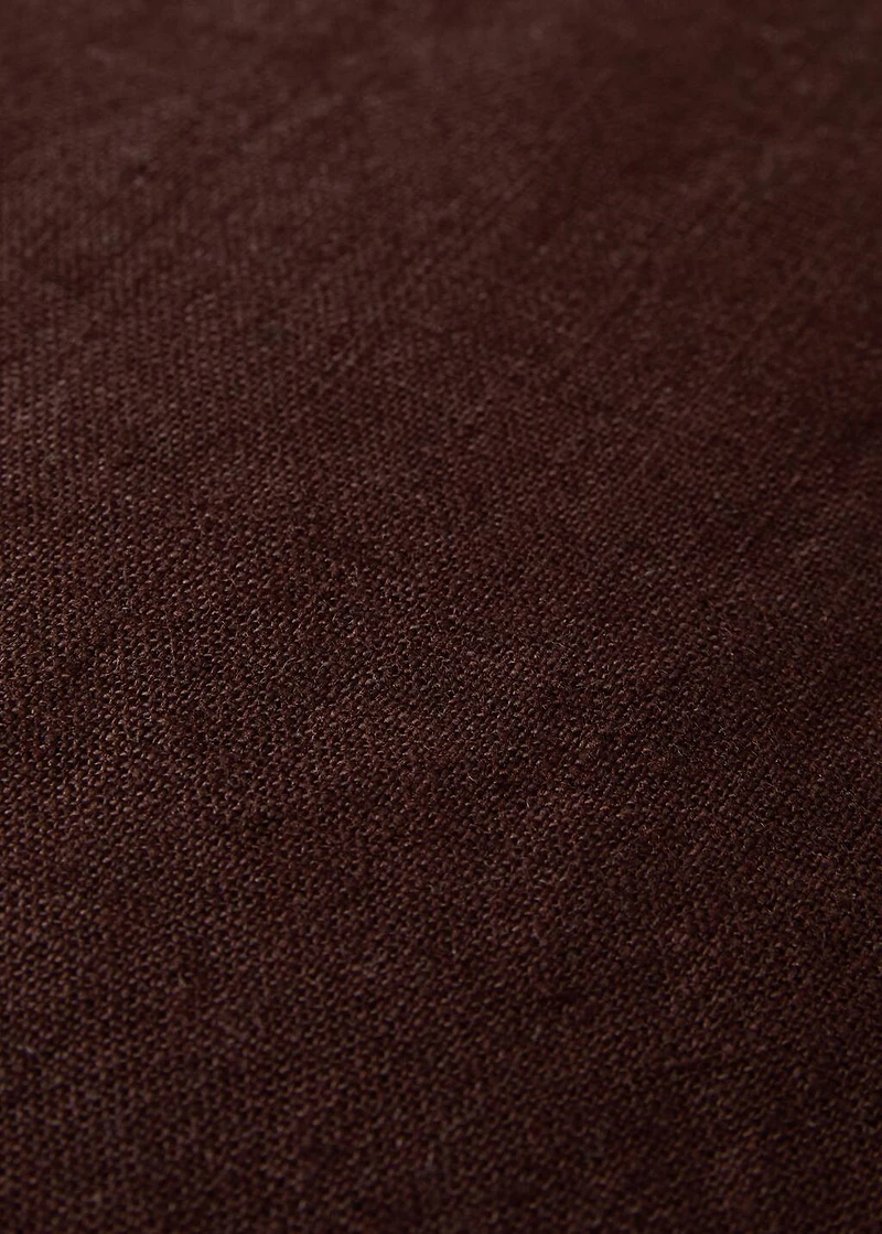 Linen striped cushion cover 50x50 cm