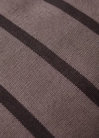 Cotton two-tone striped cushion cover 40x60 cm