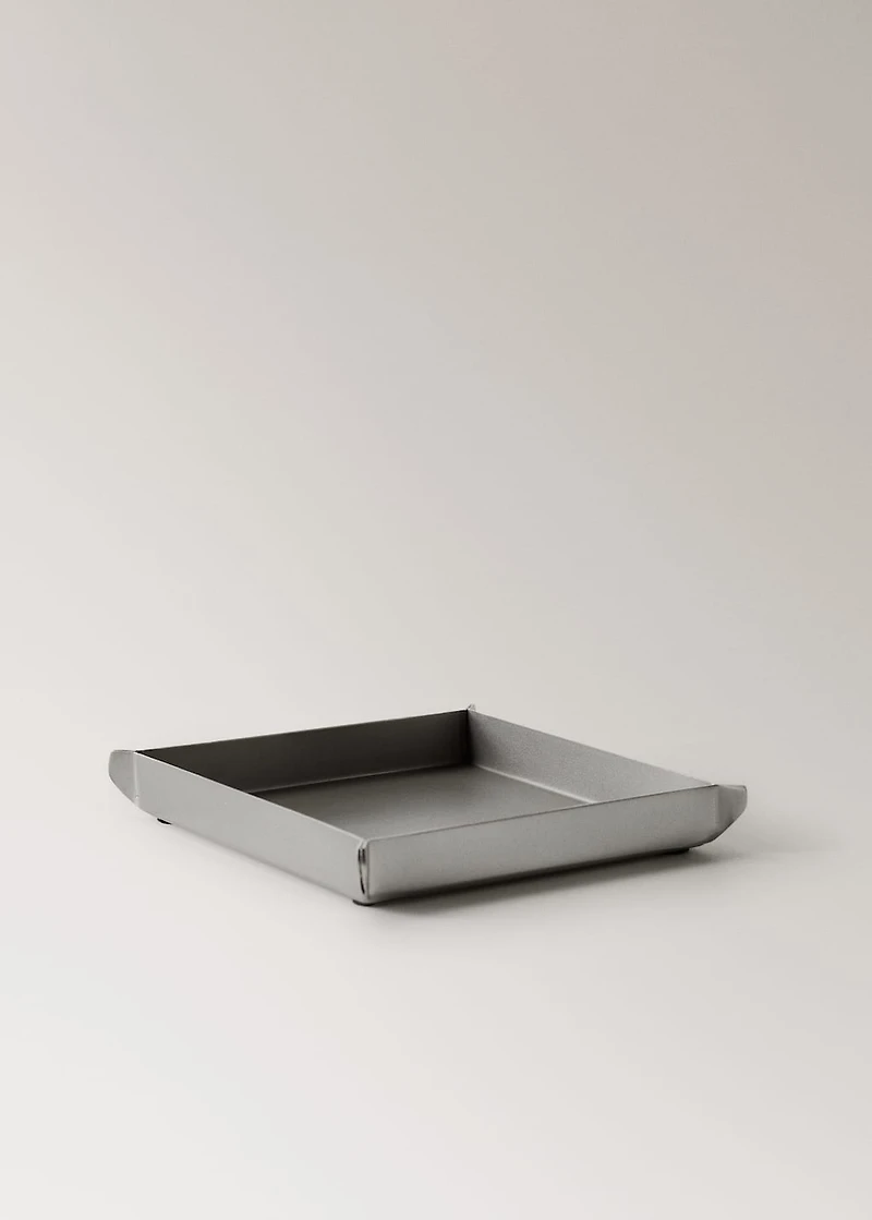 Metal valet tray