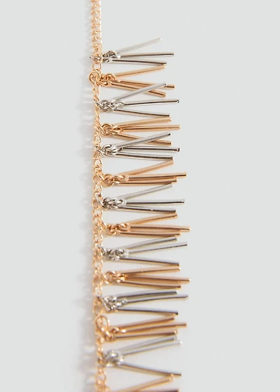 Beads pendant necklace
