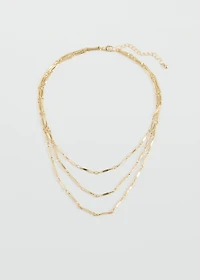 Multiple chain necklace