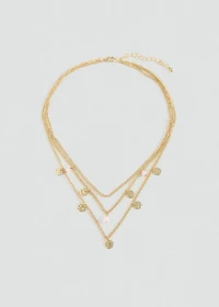 Bead stone necklace