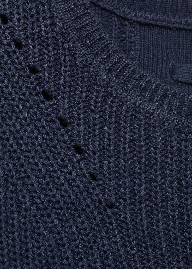 Oversize knit sweater