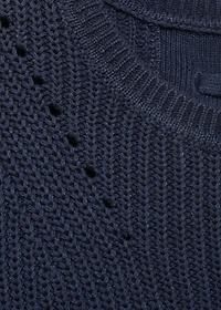Oversize knit sweater